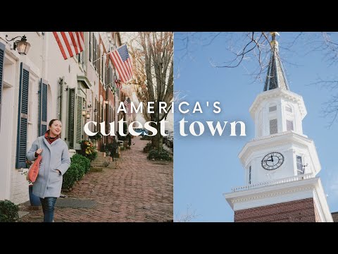 Travel with Alex and Helena to Old Town Alexandria Virginia || VLOG