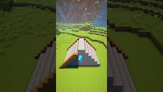 Easy Dirt House in Minecraft Tutorial 🏡🏠 #minecraft #minecraftshorts