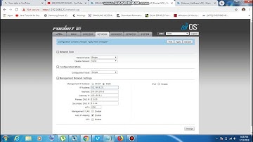 Ubiquiti Rocket M5 Configuration AP