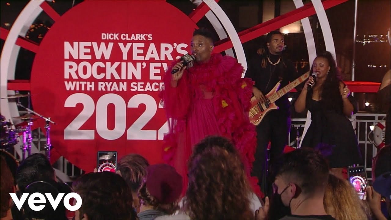 Billy Porter Live on Dick Clark's New Years Rockin' Eve 2022 YouTube