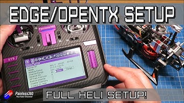 Stel EdgeTX/OpenTX in voor uw OMPhobby M2 Heli met behulp van een SBUS-ontvanger!