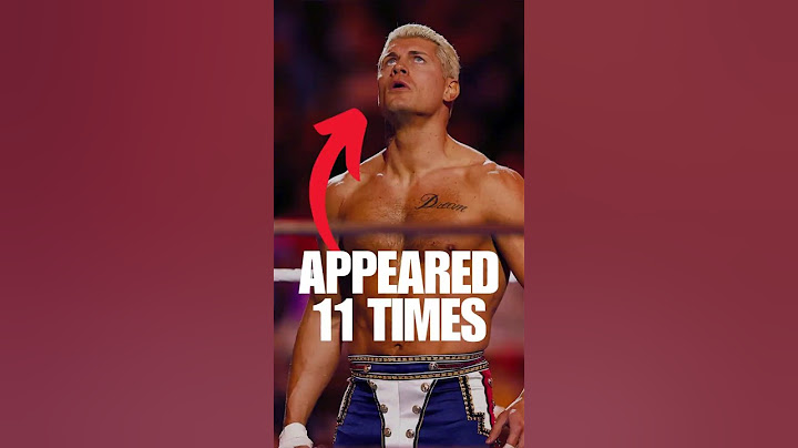 Cody Rhodes WrestleMania Records and Appearances. #wwe #wrestling #wrestlemania #codyrhodes