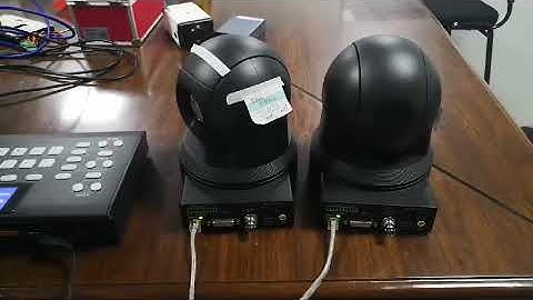 [KATO VISION] KT-610C+KT-61A,Video conference control keyboard and camera operation demonstration.