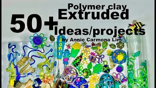 AMAZING IDEAS! Using different kinds of extruders! Jewelry/vases/home decors/mug critters and more!