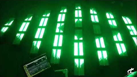 Colorful Light Effect Show: 36PCS COMET XIP 1400W LED pixel strobe light