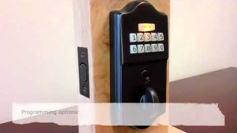 EMTEK How to Use Keypad Door Lock - Glenbrook U