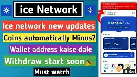 ice network wallet | ice network change wallet| oce network withdraw OKX| ice wallet adress change