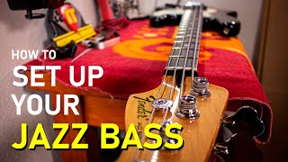 How to setup your Fender Bass like a Pro - Full tutorial (Jazz Bass and Precision)