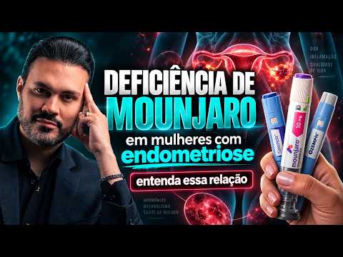 MOUNJARO DEFICIENCY IN WOMEN WITH ENDOMETRIOSIS - UNDERSTAND THE CONNECTION| Dr. André Vinícius