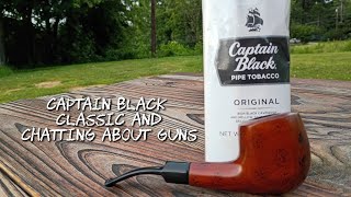 Captain Black and chatting about guns 
