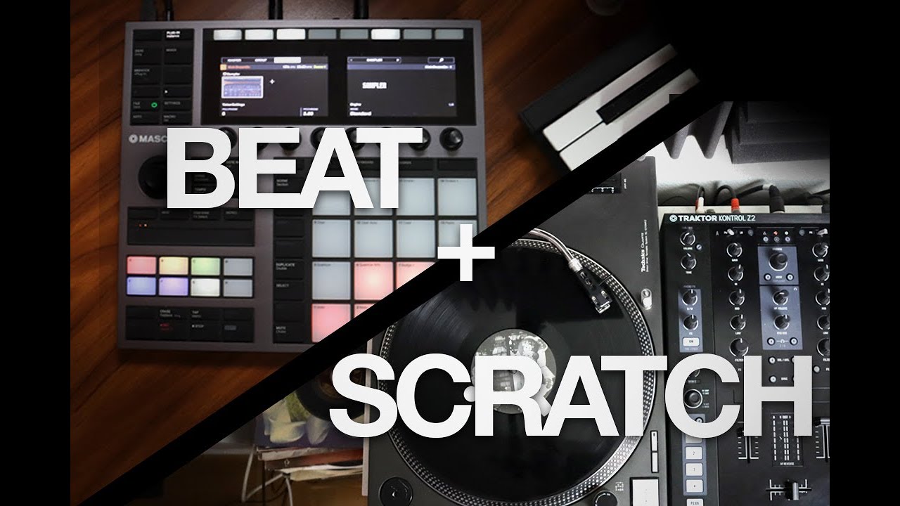Making a sample based hip hop beat on Maschine+ - YouTube