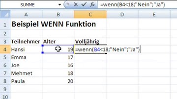 Excel: Wenn-Funktion einfach erklärt