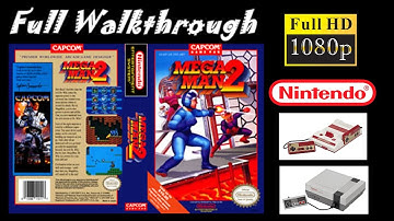 Mega Man 2 (NES) Full Walkthrough with cheats @ 1080p