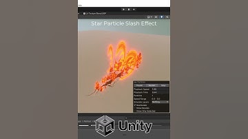 Star Particle Slash Effect AXE POWER #shorts #gamedev #vfx #gamevfx
