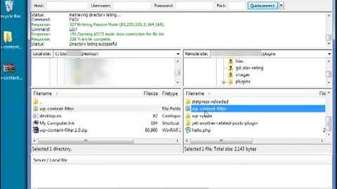 WP Content Filter 1.0 - WordPress Plugin