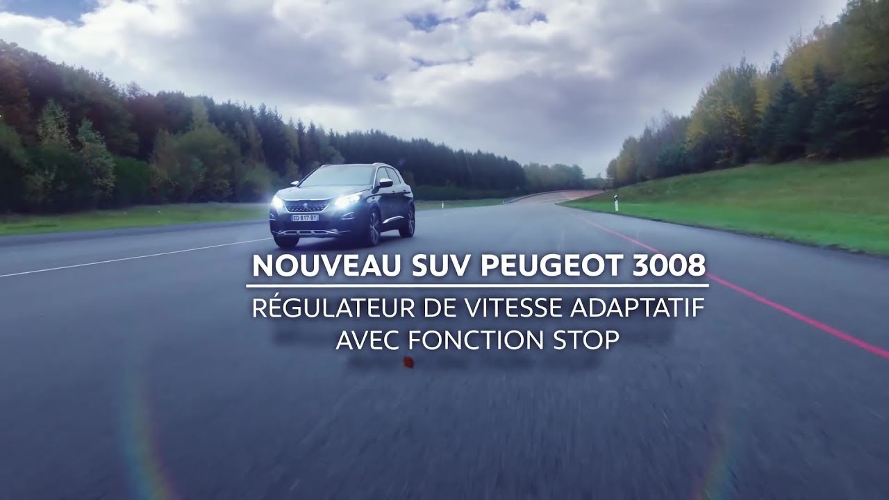 active cruise control peugeot 3008