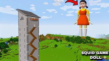 SURVIVING AGAINST SHIN SQUID GAME DOLL in Minecraft - Gameplay - Coffin Meme