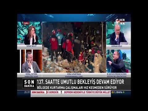 YÜDAK Yeditepe Üni.Doğal Afetlerde Arama Kurtarma Ekibi / Dr. Ferudun Çelikmen - Hatay - Kemaliye TV