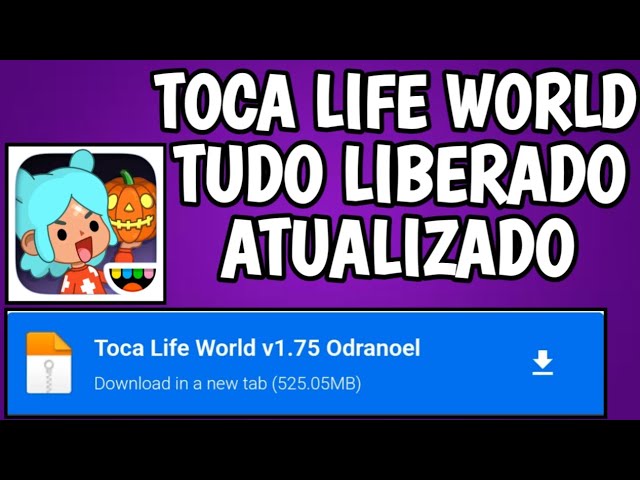 TOCA LIFE WORLD TUDO DESBLOQUEADO v1.75 ATUALIZADO 2023 