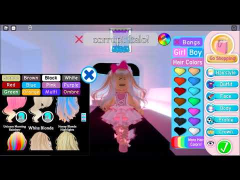 MAKING OUTFITS INSPIRED BY THE ROYALE HIGH HALOS/Royale High Roblox ...