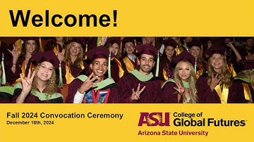 Fall 2024 Convocation Ceremony