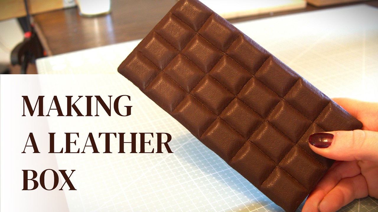 How to make a leather chocolate box