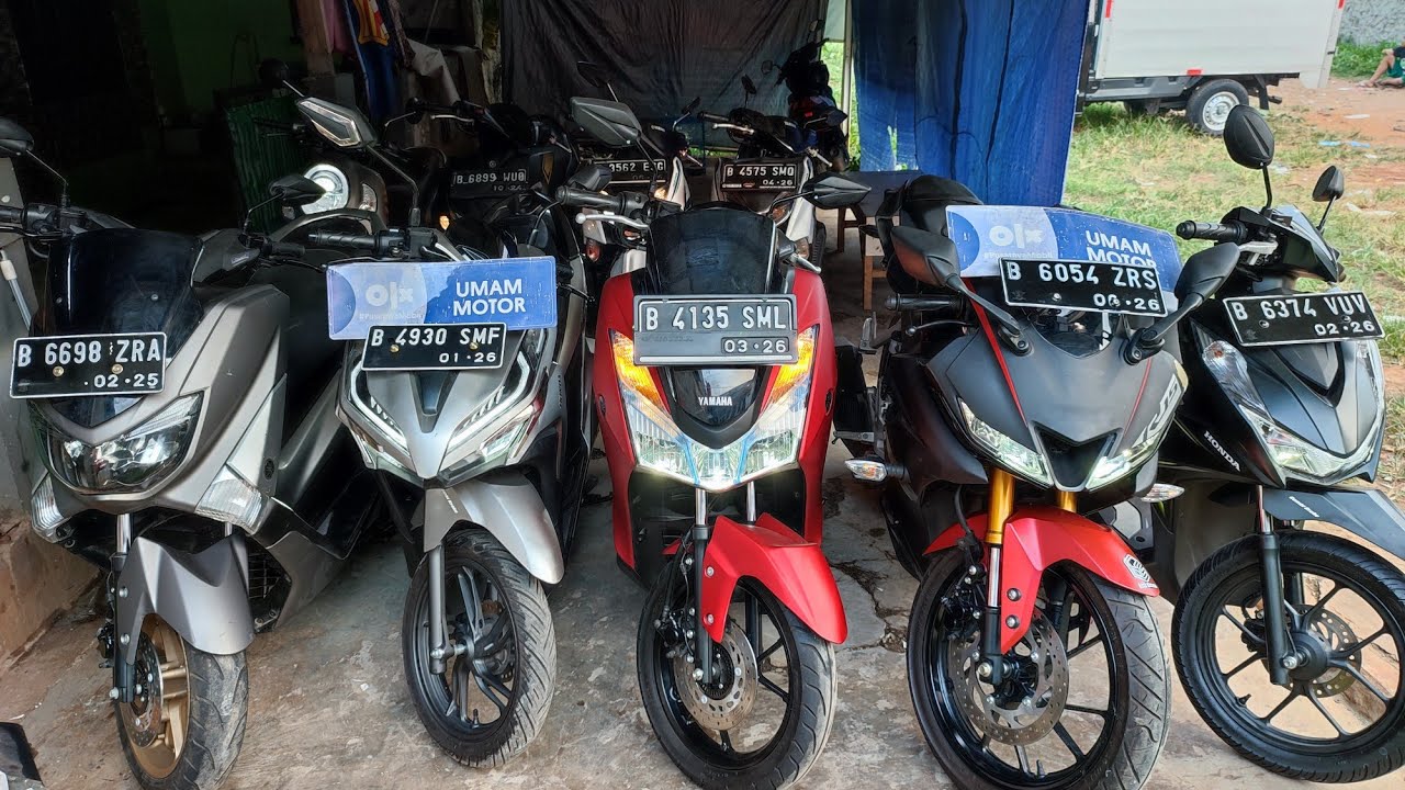 MOTOR BEKAS MURAH SEKEN RASA BARU DI CILEDUG TANGERANG BEAT SCOOPY LEXI ...
