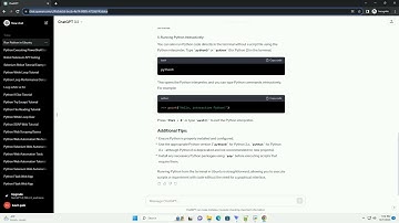 run python from terminal ubuntu