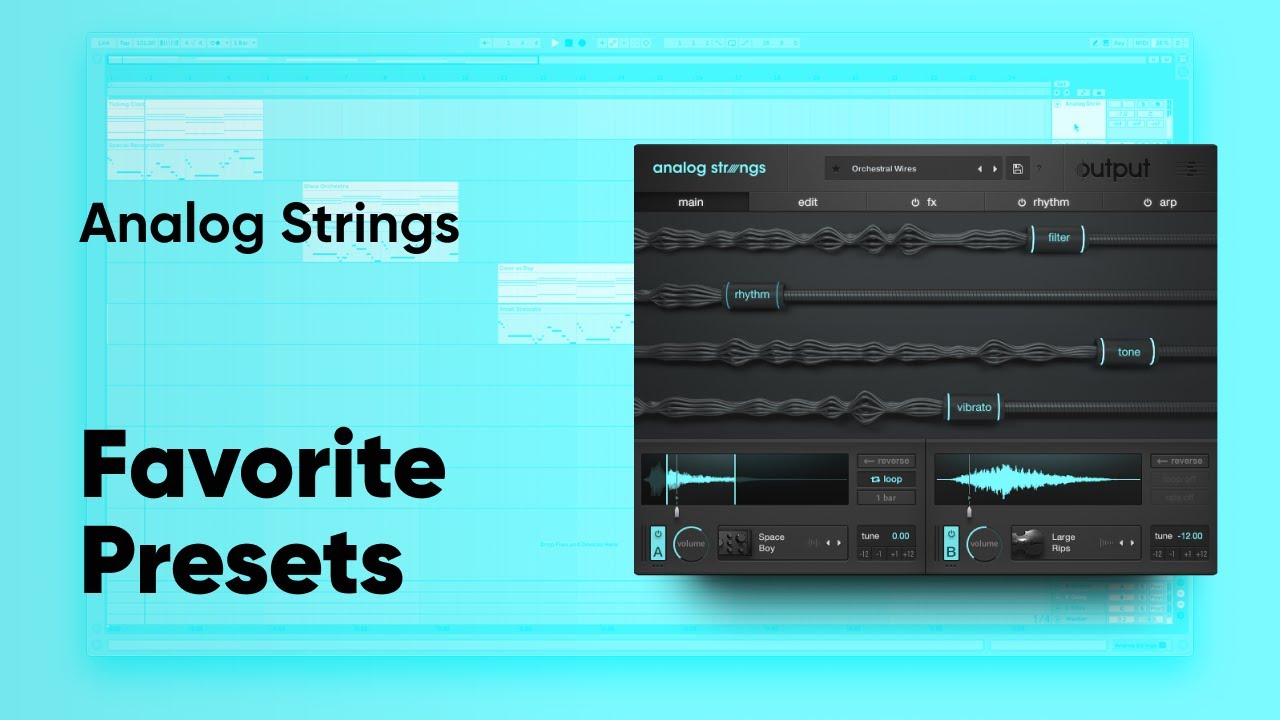 Output ANALOG STRINGS - Favorite Presets (Updated Spring 2020) - YouTube