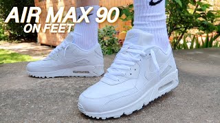 Nike Air Max 90 Ultra Breeze Plus QS White On-Feet Video at