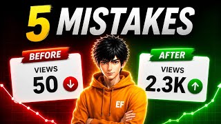 5 Mistakes New YouTubers Make (Fix Them to Grow FAST!)