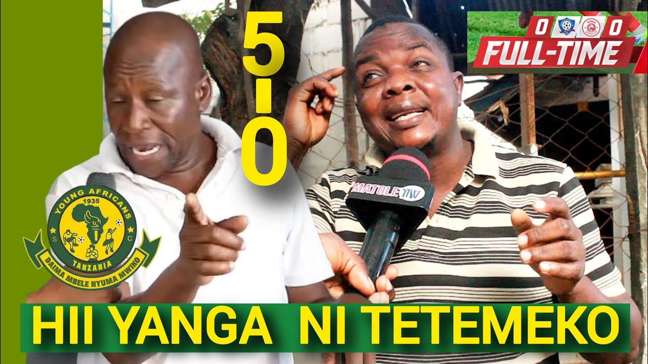 MZEE KONDE BOY APAGAWA NA USHINDI WA YANGA | HII YANGA SASA IMESHINDIKANA