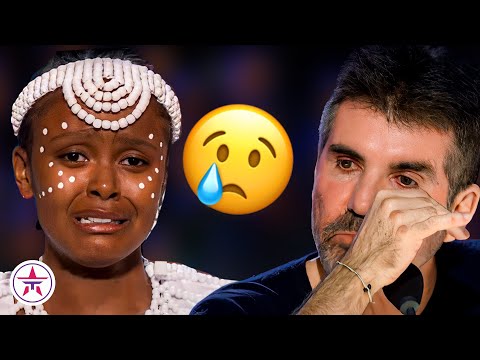 Simon Cowell BREAKS DOWN Crying on AGT 2023 Premiere!