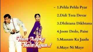 Hum Aapke Hain Koun Movie All Songs | Salman Khan & Madhuri Dixit | HINDI MOVIE SONG