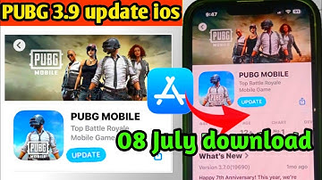 How to update pubg 3.9 in iOS l pubg 3.9 update not showing in app store l new update pubg 3.9 ios