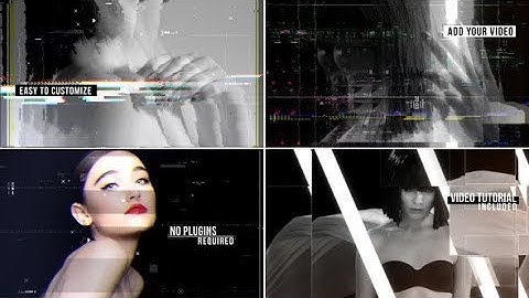 Infinite Glitch ( After Effects Project Files ) ★ AE Templates ★ 2018