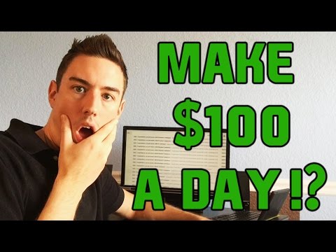 How To Make $100 A Day From Home – Earn 100 Dollars Per Day!!