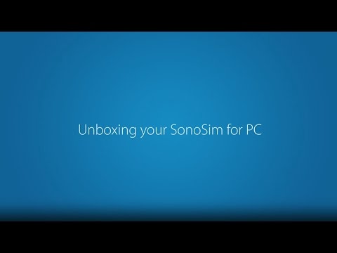 SonoSim Quickstart: Install on a PC