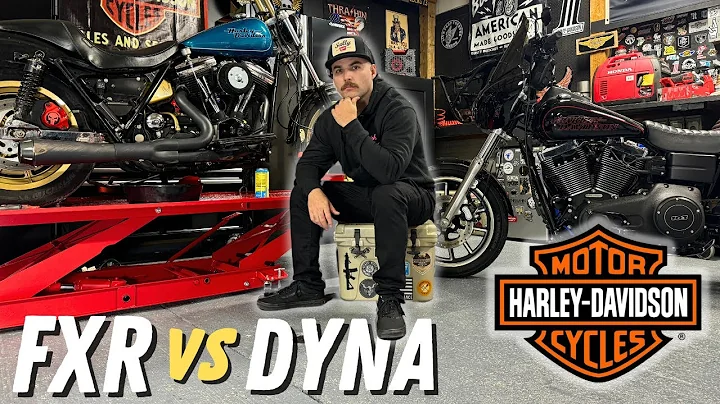 Harley Davidson Dyna VS FXR - Bike Comparison