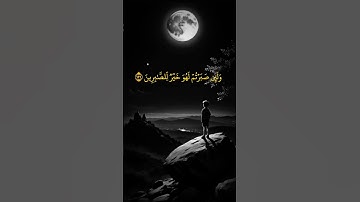 وَلَئِنْ صَبَرْتُمْ  | سورة النحل ١٢٦-١٢٨ #quran #القرآن_الكريم #تلاوة_هادئة #تلاوة_خاشعة