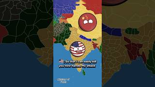 China attack on U.S.A./ india switched place 🤷🏻🥵 #youtube #countryballs #youtubeshorts #shorts