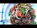 Sichuan Cold spicy beef salad | 川味涼拌雪花牛肉片 (How to)