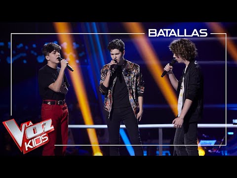 Javier, Adrián y David cantan 'Give me love' | Batallas | La Voz Kids Antena 3 2021