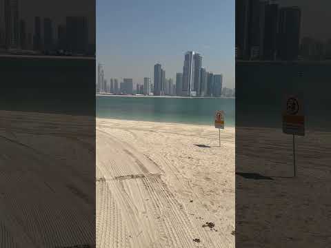 Al Mamzar Beach Park  #dubai #dubailife #beach #beachlife #shorts