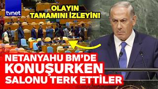 Netanyahu sinirden kudurdu! Yüzlerce kişi Netanyahu’yu dinlemedi