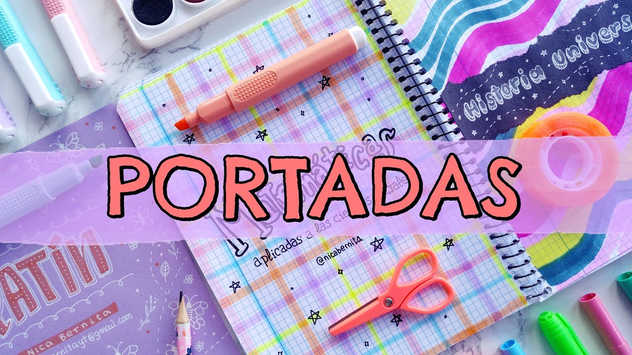 Compartir 28+ imagen videos de portadas para libretas