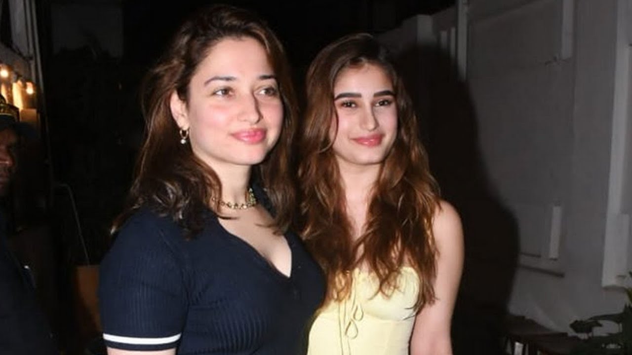 Tamannaah Bhatia & Rasha Thadani Spotted At Bandra