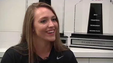 Meet Tulane Volleyball's Sarah Strasner