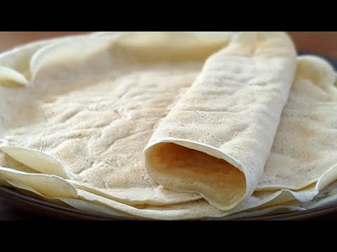 Crpes sans oeufs, sans sucre, sans lait et sans beurre ! Recette incroyable et vegan ! En 5 min