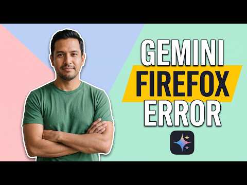 Fix Gemini Firefox Error (Easy Guide)